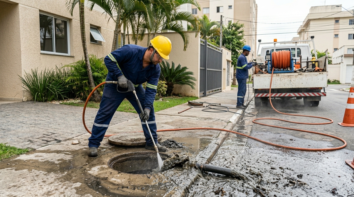 Hidrojateamento Industrial em Duque de Caxias‑RJ