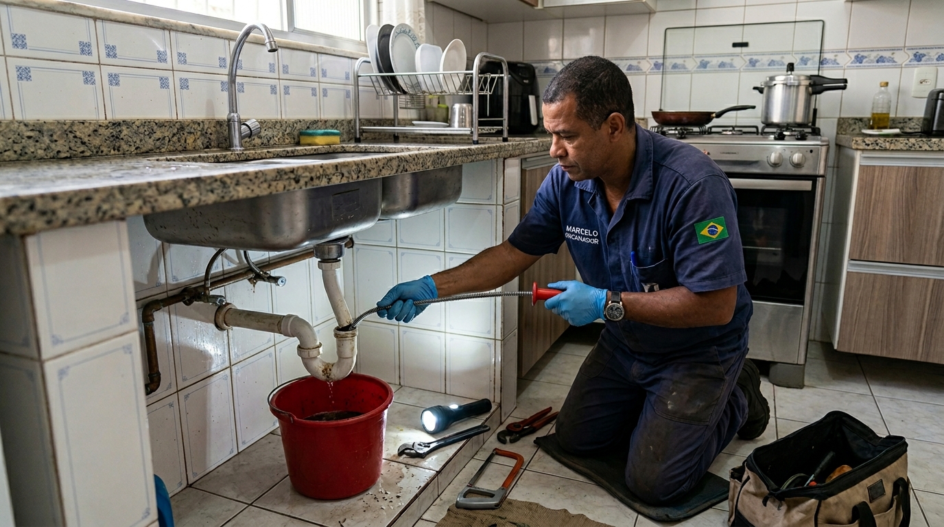 Limpeza de Canos com Equipamento em Duque de Caxias‑RJ